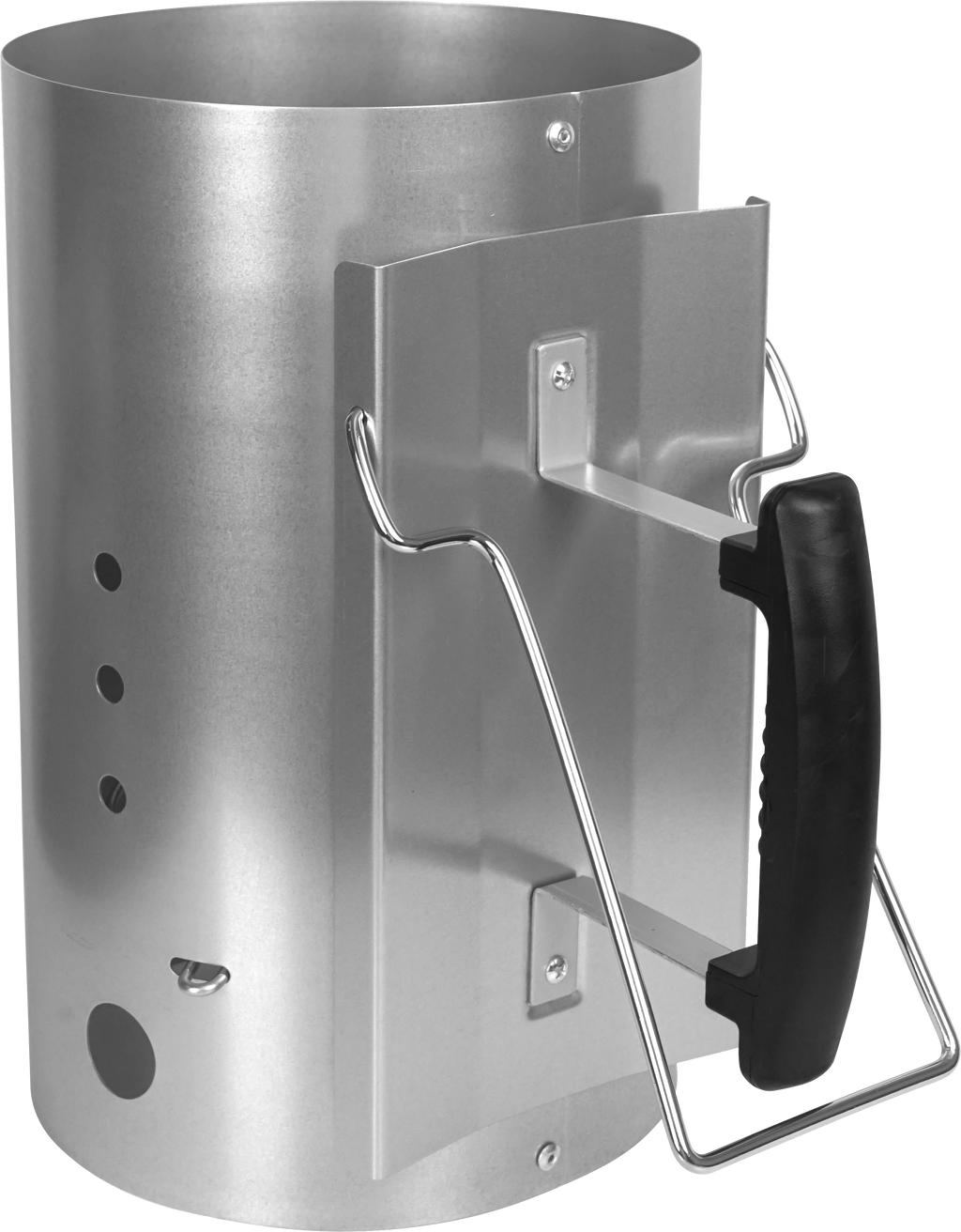Iniciador de carbón tipo chimenea para asador kamui, vista 2