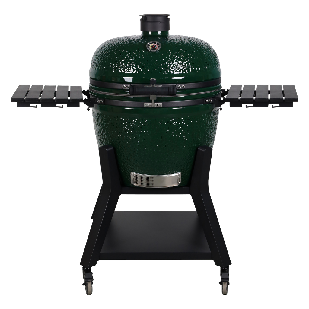 Asador kamado a carbón kamui 26 SE en cerámica, color verde